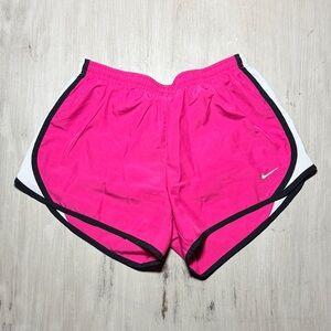 Nike Tempo Dri-FIT Running Shorts in Pink / Black